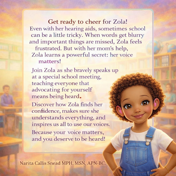 Zola Speaks Up