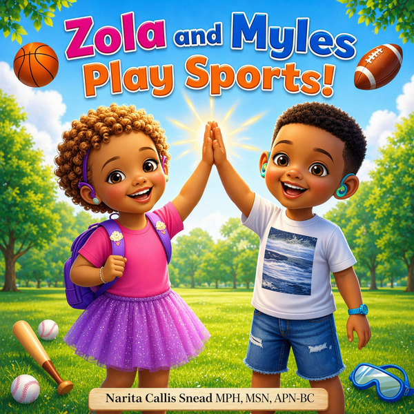 Zola and Myles Play Sports